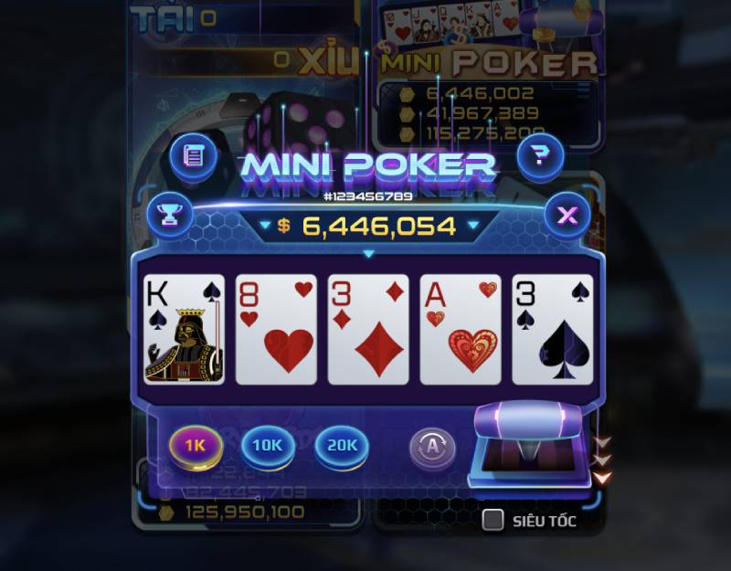 Mini Poker Là Gì? Trải Nghiệm Game Cực Hay Trong Làng Cá Cược 7 Kiên Nhẫn Với Hũ Nổ Lớn