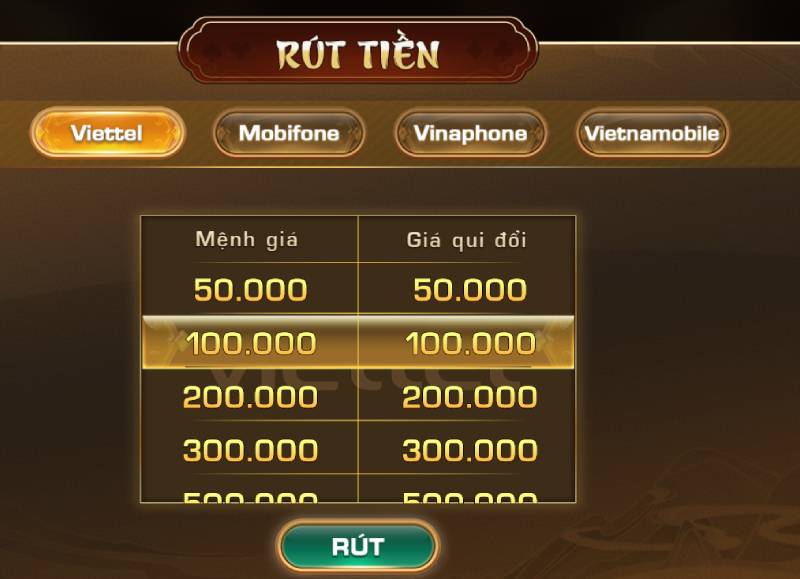 Hướng Dẫn Rút Tiền iWin – Quy Trình Nhanh Chóng, An Toàn 4 Rút Tiền Bằng Thẻ Cào Điện Thoại